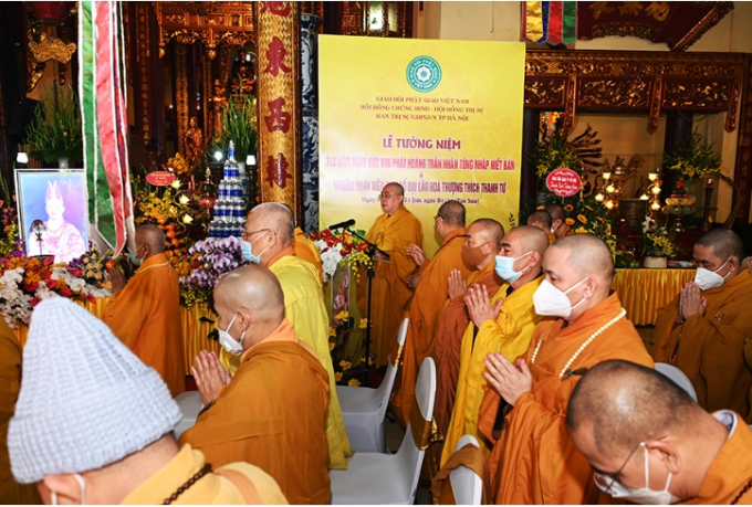 Hà Nội: Đại lễ tưởng niệm lần thứ 713 năm Phật Hoàng Trần Nhân Tông nhập Niết bàn, tưởng niệm Cố Trưởng lão HT.Thích Thanh Tứ 